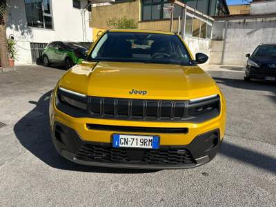 Jeep Avenger 1.2 turbo longitude fwd 100cv Giallo usata Fisciano