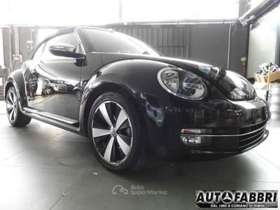 Volkswagen New Beetle VOLKSWAGEN - New Beetle Cabrio 1.2 tSI Design Ltd Plus Car Play Navigatore Sat- Android A. Pelle Sport Design  Nero usata CORIANO