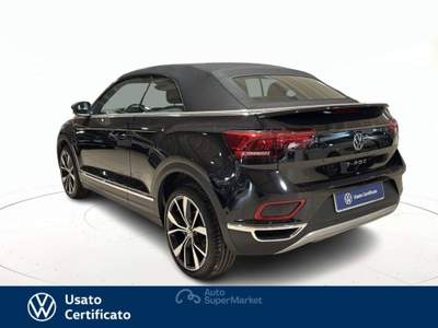 Volkswagen T-Roc cabriolet 1.5 tsi style dsg Nero usata Vicenza