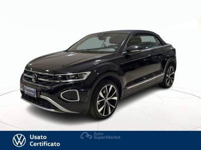 Volkswagen T-Roc cabriolet 1.5 tsi style dsg Nero usata Vicenza