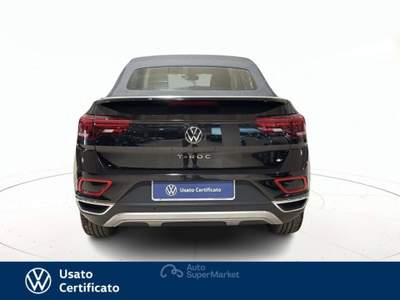 Volkswagen T-Roc cabriolet 1.5 tsi style dsg Nero usata Vicenza