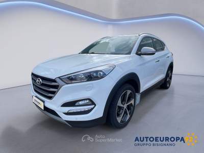 Hyundai Tucson 1.7 CRDi Sound Edition Bianco usata MONOPOLI