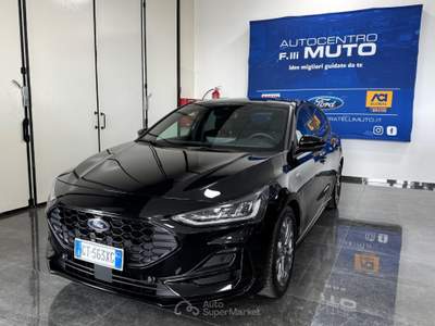 Ford Focus 1.5 EcoBlue 115 CV automatico 5p. ST-Line IVA ESP. Nero usata Medesano