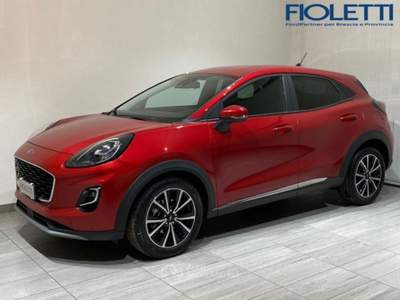 Ford Puma 1.0 ECOBOOST HYBRID 125 CV S&S TITANIUM Rosso usata Manerbio