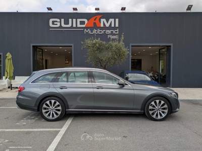 Mercedes-Benz Classe E E 220 d S.W. 4Matic Premium All-Terrain Grigio usata Rieti