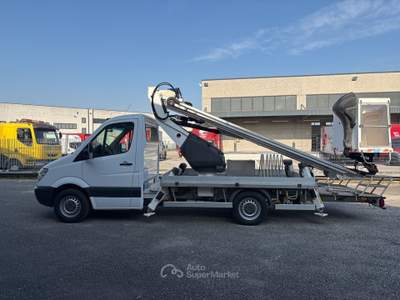Mercedes-Benz Sprinter F37/35 313 CDI TN PIATTAFORMA AEREA TELESCOPICA Bianco usata Rovigo