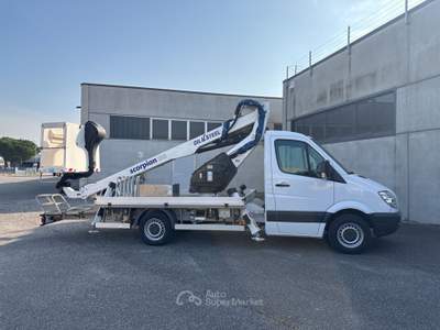 Mercedes-Benz Sprinter F37/35 313 CDI TN PIATTAFORMA AEREA TELESCOPICA Bianco usata Rovigo