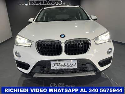 BMW X1 xDrive 18d Advantage AUTO Bianco usata Atena lucana