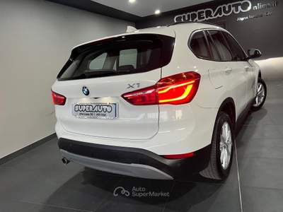 BMW X1 xDrive 18d Advantage AUTO Bianco usata Atena lucana