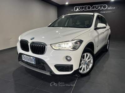 BMW X1 xDrive 18d Advantage AUTO Bianco usata Atena lucana