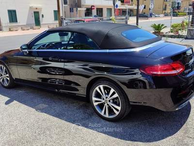 Mercedes-Benz Classe C d Cabrio Sport auto "NAVI"XENON"PELLE"18" Nero usata San Benedetto del Tronto