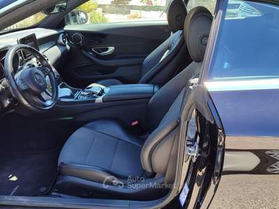 Mercedes-Benz Classe C d Cabrio Sport auto "NAVI"XENON"PELLE"18" Nero usata San Benedetto del Tronto