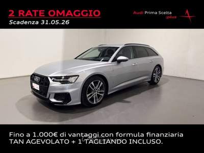 Audi A6 40 TDI MHEV QUATTRO S-TRONIC S LINE EDITION Argento usata San Fior