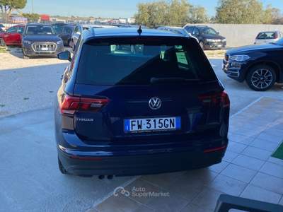 Volkswagen Tiguan DSG Business IVA ESPOSTA BlueMotion Technology UNICO PROPIETARIO Blu/Azzurro usata Corato