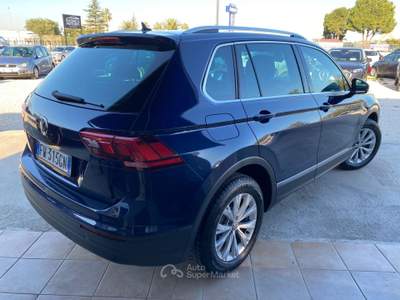 Volkswagen Tiguan DSG Business IVA ESPOSTA BlueMotion Technology UNICO PROPIETARIO Blu/Azzurro usata Corato