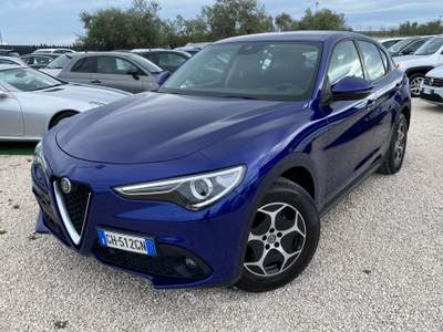 Alfa Romeo Stelvio Stelvio8 (IVA ESPOSTA) 2.2 Turbodiesel 190 CV AT8 Q4 Super Business( UNICO PROPIETARIO) Blu/Azzurro usata Corato