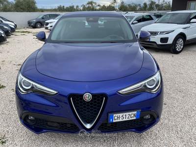 Alfa Romeo Stelvio Stelvio8 (IVA ESPOSTA) 2.2 Turbodiesel 190 CV AT8 Q4 Super Business( UNICO PROPIETARIO) Blu/Azzurro usata Corato