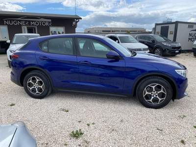 Alfa Romeo Stelvio Stelvio8 (IVA ESPOSTA) 2.2 Turbodiesel 190 CV AT8 Q4 Super Business( UNICO PROPIETARIO) Blu/Azzurro usata Corato