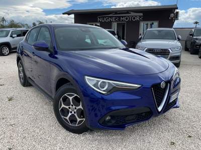 Alfa Romeo Stelvio Stelvio8 (IVA ESPOSTA) 2.2 Turbodiesel 190 CV AT8 Q4 Super Business( UNICO PROPIETARIO) Blu/Azzurro usata Corato