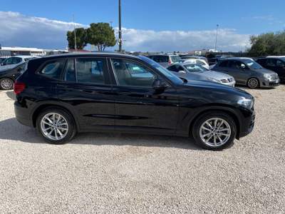 BMW X3 sDrive18d Luxury (IVA ESPOSTA) (UNICO PROPIETARIO)(TETTO)(PELLE TOTALE) Nero usata Corato
