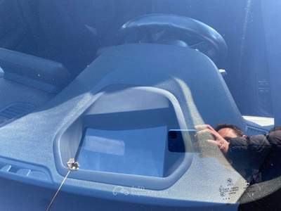 BMW Serie 5 520d 520d 48V xDrive Touring M SPORT IVA ESPOSTA UNICO PROPIETARIO TETTO Blu/Azzurro usata Corato