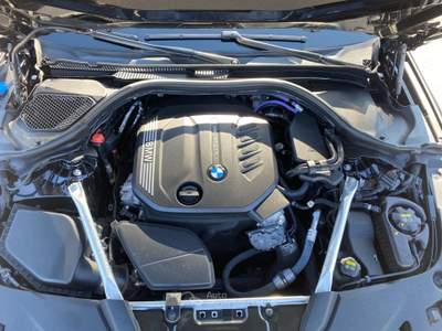 BMW Serie 5 520d 520d 48V xDrive Touring M SPORT IVA ESPOSTA UNICO PROPIETARIO TETTO Blu/Azzurro usata Corato