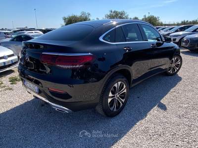 Mercedes-Benz GLC 200 IVA ESPOSTA d 4Matic Coupé Premium UNICO PROPIETATRIO PELLE TOTALE Nero usata Corato