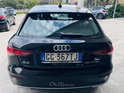 Audi A3 SPB 40 TFSI e S tronic PHEV Business Advanced Nero usata Capaccio