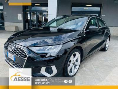 Audi A3 SPB 40 TFSI e S tronic PHEV Business Advanced Nero usata Capaccio