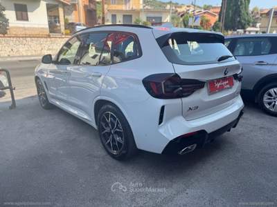 BMW X3 X3 xDrive20d 48V M sport MSPORT Bianco usata Fonte Nuova
