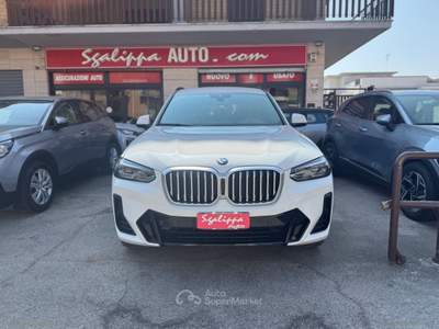 BMW X3 X3 xDrive20d 48V M sport MSPORT Bianco usata Fonte Nuova