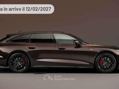 Audi A6 Avant e-hybrid 220 kW S tronic quattro S line edit Argento usata Pieve di Cento