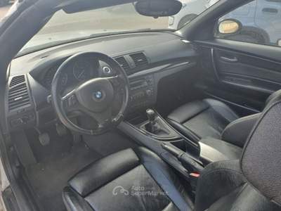 BMW Serie 1 120d 120d 177CV Cabrio Futura Bianco usata Monopoli