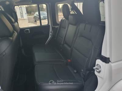 Jeep Wrangler Unlimited 2.0 PHEV ATX 4xe Sahara KM0 Bianco usata Monopoli