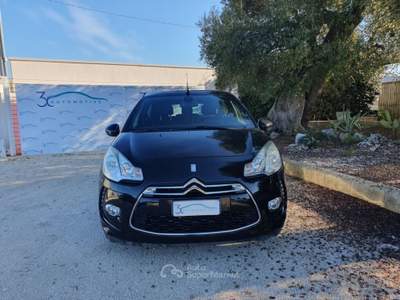 DS Automobiles DS 3 Ds DS3 1.2 82cv So Chic Cabrio *OK NEOPATENTATI* Nero usata Monopoli