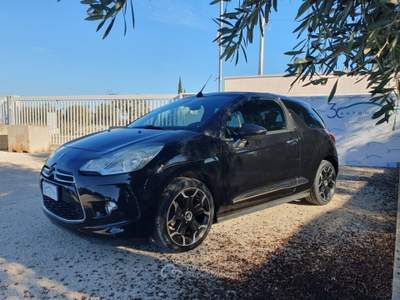 DS Automobiles DS 3 Ds DS3 1.2 82cv So Chic Cabrio *OK NEOPATENTATI* Nero usata Monopoli