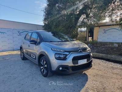Citroen C3 1.2 110cv Shine Grigio usata Monopoli
