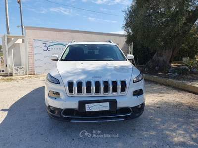 Jeep Cherokee 2.0 MJ 170cv 4WD AT9 Limited*Tetto*Pelle*Sed. Elettr.* Bianco usata Monopoli