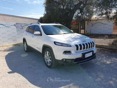 Jeep Cherokee 2.0 MJ 170cv 4WD AT9 Limited*Tetto*Pelle*Sed. Elettr.* Bianco usata Monopoli