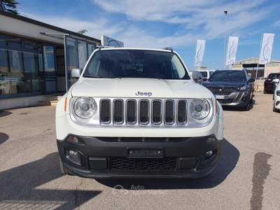 Jeep Renegade 2.0 MJ 140cv AT9 4WD Limited *Pelle*Cerchi 18'* Bianco usata Monopoli