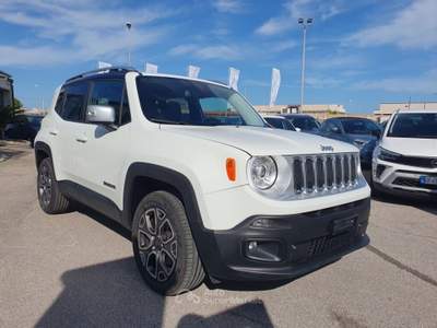 Jeep Renegade 2.0 MJ 140cv AT9 4WD Limited *Pelle*Cerchi 18'* Bianco usata Monopoli