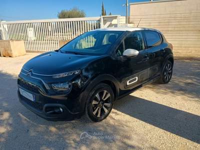 Citroen C3 1.2 83cv Shine Nero usata Monopoli