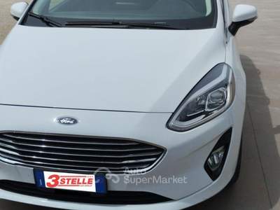 Ford Fiesta 1.1 75 CV GPL 5 porte Titanium Bianco usata Eraclea