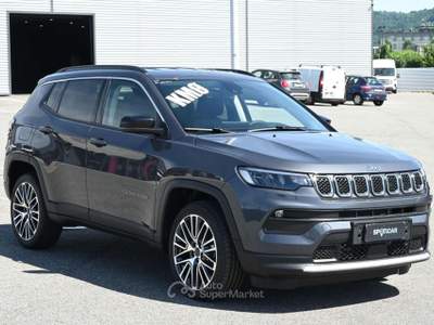 Jeep Compass 1.5 Turbo T4 130 CV MHEV 2WD Limited Grigio usata Pianezza