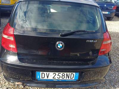 BMW Serie 1 118d BMW AUTOMATIC VENDITA Nero usata Cassano All’Ionio