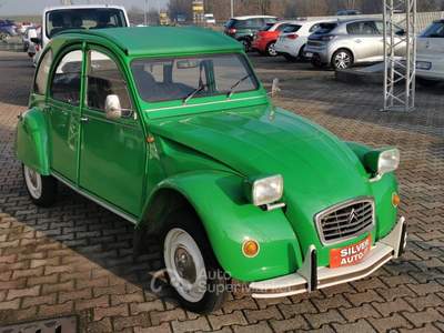 Citroen 2CV AZ Verde usata Crema