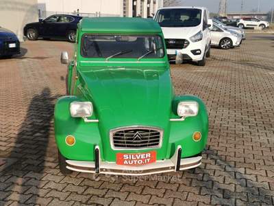 Citroen 2CV AZ Verde usata Crema