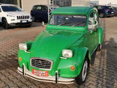 Citroen 2CV AZ Verde usata Crema