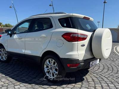 Ford EcoSport 1.5 tdci Titanium 90cv NO VINC FINANZ BLOCK SHAFT Bianco usata Sant'Angelo Romano