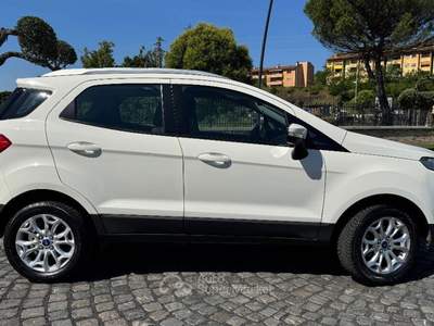 Ford EcoSport 1.5 tdci Titanium 90cv NO VINC FINANZ BLOCK SHAFT Bianco usata Sant'Angelo Romano